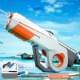 Водяний акумуляторний автомат Water Gun 8002C (600ml) with lithium battery White / Orange