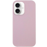 Чохол Silicone Case Full Protective (AA) NO LOGO для Apple iPhone 16 (6.1") Рожевий / Chalk Pink