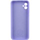Чохол Silicone Cover Lakshmi Full Camera (AAA) для Samsung Galaxy A04e Бузковий / Dasheen