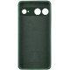 Чохол Silicone Cover Lakshmi Full Camera (AA) для Google Pixel 8 Зелений / Dark green