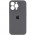 Чохол Silicone Case Full Camera Protective (AA) для Apple iPhone 16 Pro (6.3") Сірий / Dark Gray