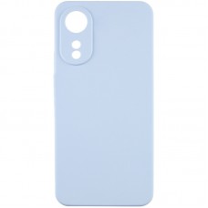 Чохол Silicone Cover Lakshmi Full Camera (AAA) для Oppo A78 4G Блакитний / Sweet Blue