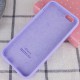 Чохол Silicone Case Full Protective (AA) для Apple iPhone 6/6s (4.7") Бузковий / Dasheen