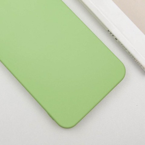 Чохол TPU GETMAN Liquid Silk Full Camera для Samsung Galaxy S23 Зелений / Pistachio