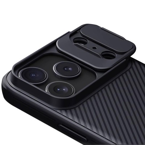 Карбонова накладка Nillkin CamShield Pro для Apple iPhone 17 Pro Max (6.9") Black