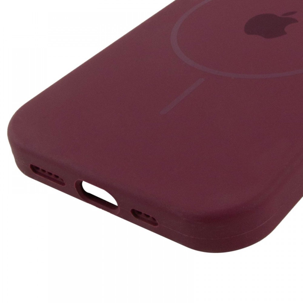 Чехол Silicone Case Full Protective (AA) with MagSafe для Apple iPhone 15 (6.1")
