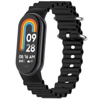 Ремінець Ocean Band для Xiaomi Mi Band 9/8/10 Чорний / Black