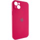 Чохол Silicone Case Full Camera Protective (AA) для Apple iPhone 15 Plus (6.7") Червоний / Rose Red
