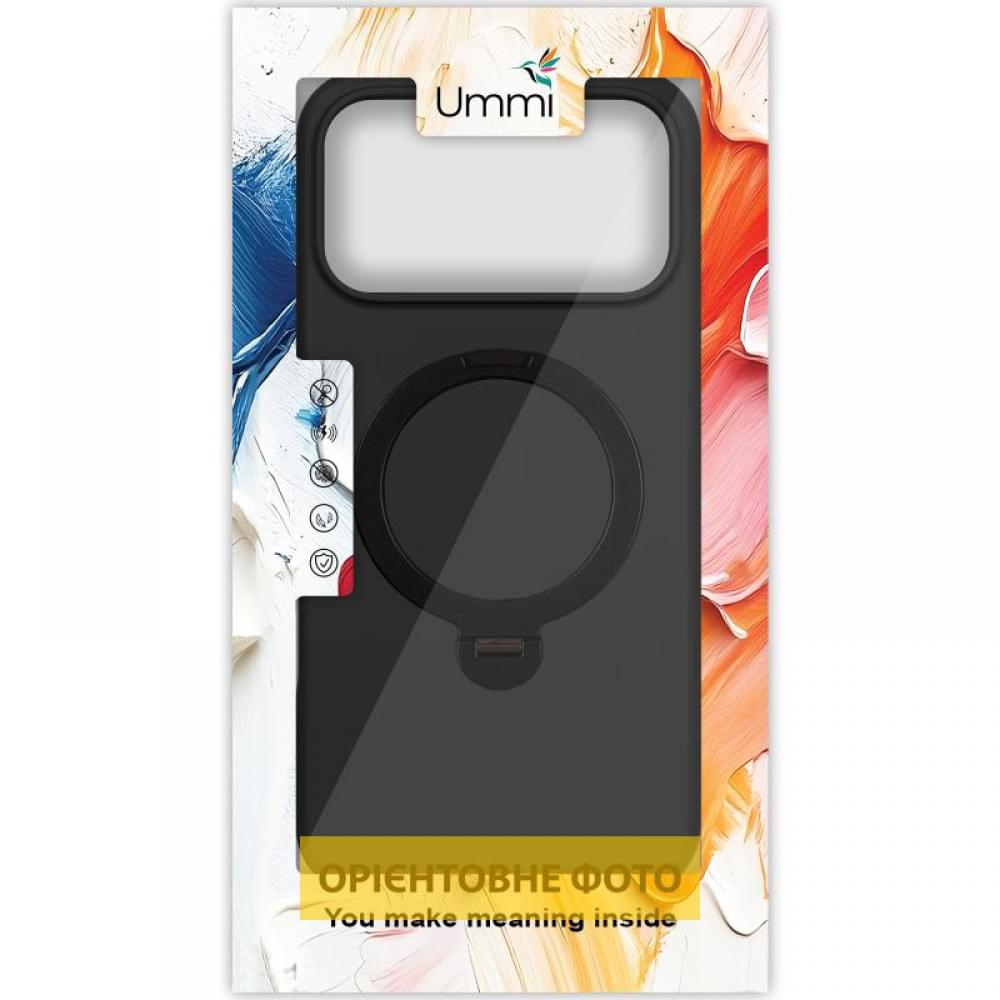 Чохол Ummi Colorful with MagSafe HQ Ring для Apple iPhone 17 Air (6.5") Black