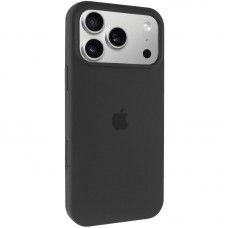 Чохол Silicone Case Full Protective (AA) для Apple iPhone 17 Pro (6.3") Чорний / Black