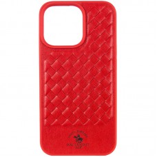 Шкіряний чохол Polo Santa Barbara для Apple iPhone 13 Pro (6.1") Red