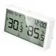 Електронний термогігрометр + годинник Hoco HX42 Indoor White