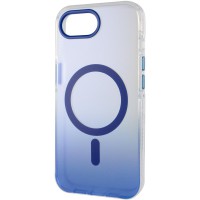 Чохол TPU+PC Phantom with MagSafe для Apple iPhone 16e (6.1") Blue