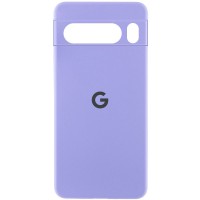 Чохол Silicone Cover Lakshmi Full Camera (AAA) with Logo для Google Pixel 8 Pro Бузковий / Dasheen