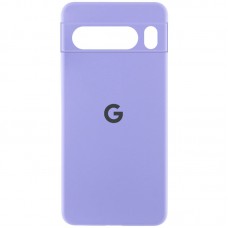 Чохол Silicone Cover Lakshmi Full Camera (AAA) with Logo для Google Pixel 8 Pro Бузковий / Dasheen