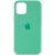 Чохол Silicone Case Full Protective (AA) для Apple iPhone 13 mini (5.4") Зелений / Spearmint