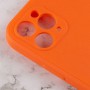 Силіконовий чохол Candy Full Camera для Apple iPhone 11 Pro Max (6.5") Помаранчевий / Orange