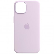 Чохол Silicone Case Full Protective (AA) для Apple iPhone 12 Pro Max (6.7") Бузковий / Lilac