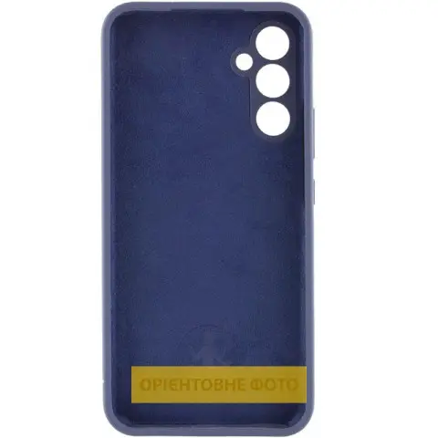 Чохол Silicone Cover Lakshmi Full Camera (AAA) для Samsung Galaxy S25 Edge Темно-синій / Midnight blue