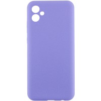 Чохол Silicone Cover Lakshmi Full Camera (AA) для Samsung Galaxy A05 Бузковий / Dasheen