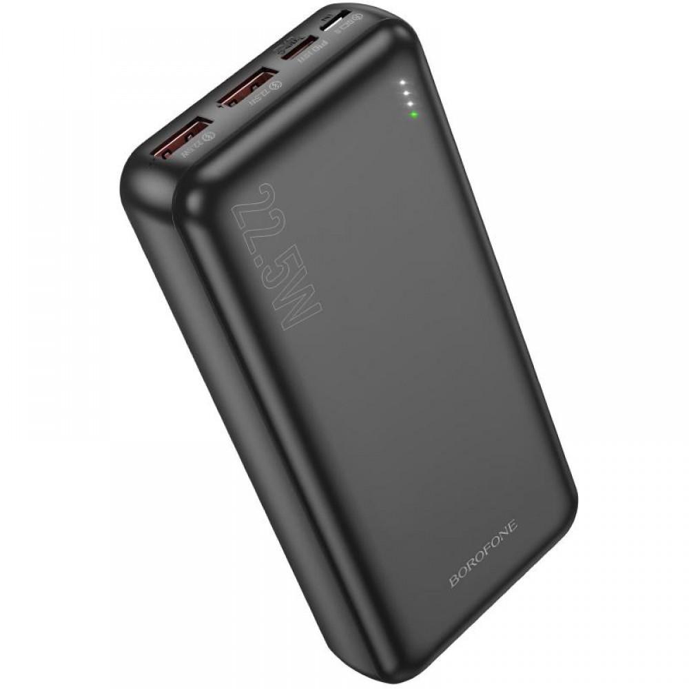 Портативний ЗП Power Bank Borofone BJ38A 22.5W+PD20W 20000 mAh Black