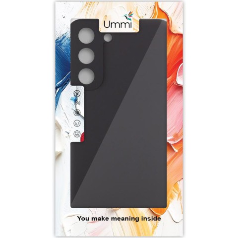 Чохол Silicone Cover Ummi Lakshmi Full Camera (AA) для Samsung Galaxy S21 FE Чорний / Black