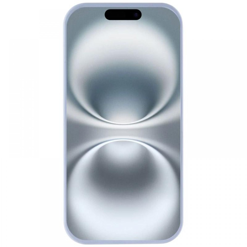 Чохол Silicone Case Full Protective (AA) для Apple iPhone 16e (6.1") Блакитний / Lilac Blue