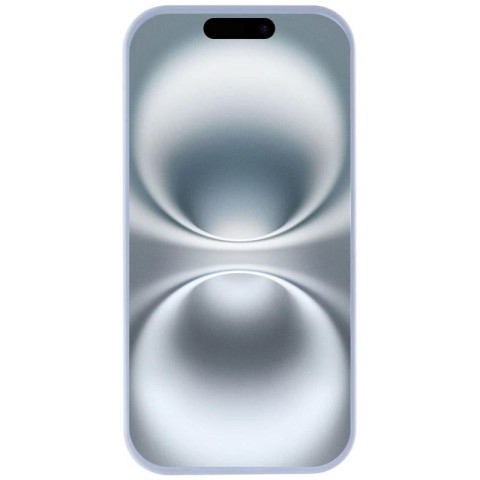 Чохол Silicone Case Full Protective (AA) для Apple iPhone 16e / 17e (6.1") Блакитний / Lilac Blue