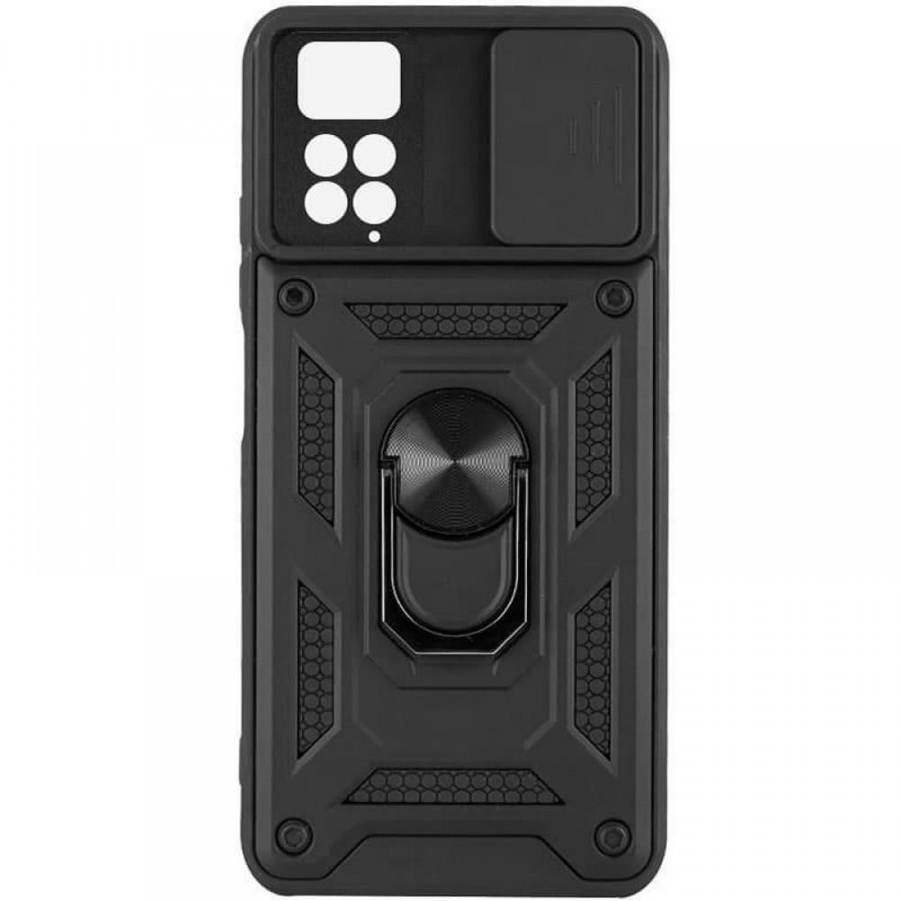 Чохол Ummi Camshield Serge Ring для Xiaomi Redmi Note 11 Pro 4G/5G/Note 11E Pro/ 12 Pro 4G Чорний
