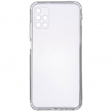 TPU чохол GETMAN Clear 1,0 mm для Samsung Galaxy M51 Безбарвний (прозорий)