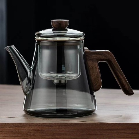 Чайник для заварювання TeaPot D-24C 800ml Transparent gray