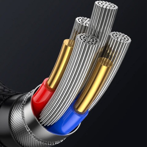 Дата кабель Usams US-SJ742 Digital Display HX Ser. Type-C to Type-C 100W (1.2m) Tarnish