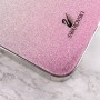 TPU+Glass чохол Swarovski для Apple iPhone 13 Pro (6.1") Рожевий