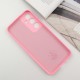 Чохол TPU GETMAN Liquid Silk Full Camera для Samsung Galaxy S24 Рожевий / Pink