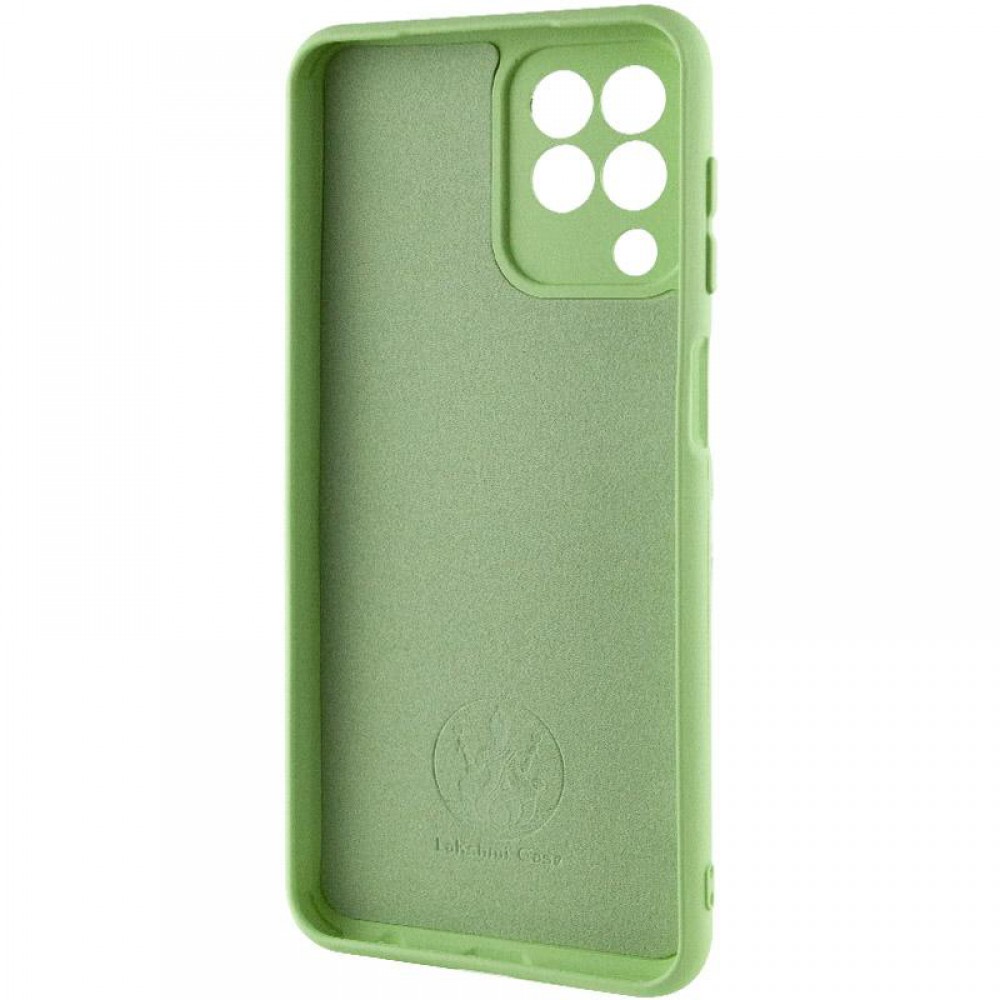 Чохол TPU GETMAN Liquid Silk Full Camera для Samsung Galaxy M33 5G Зелений / Pistachio