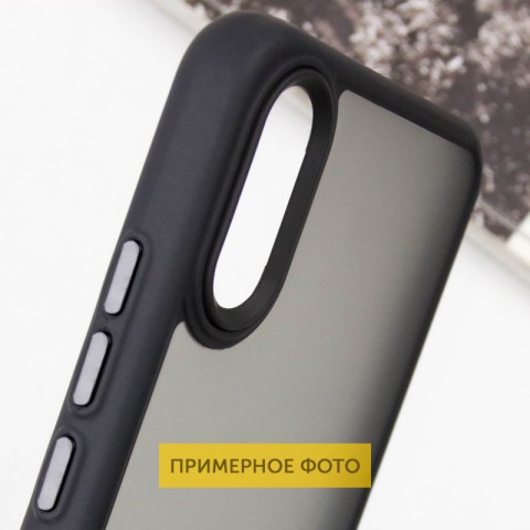 Чохол TPU+PC Lyon Frosted для Oppo A60 4G Black