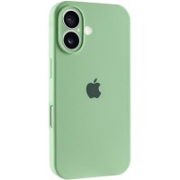 Чохол Silicone Case Full Camera Protective (AA) для Apple iPhone 16 (6.1") Зелений / Pistachio
