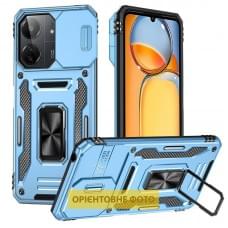 Ударостійкий чохол Camshield Army Ring для Xiaomi Redmi 15C (EU) Блакитний / Light Blue
