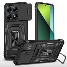 Ударостійкий чохол Camshield Army Ring для Xiaomi 14T Pro Чорний / Black