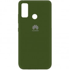 Чохол Silicone Cover My Color Full Protective (A) для Huawei P Smart (2020) Зелений / Forest green