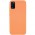 Чохол Silicone Cover Full without Logo (A) для Samsung Galaxy A41 Помаранчевий / Papaya