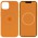 Чохол Silicone case (AAA) full with Magsafe and Animation для Apple iPhone 13 (6.1") Помаранчевий / Marigold