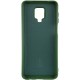 Чохол Silicone Cover Lakshmi (AA) для Xiaomi Redmi Note 9s / Note 9 Pro / Note 9 Pro Max Зелений / Dark green