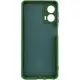 Чохол Silicone Cover Lakshmi Full Camera (AA) для Motorola Moto G85 Зелений / Dark green