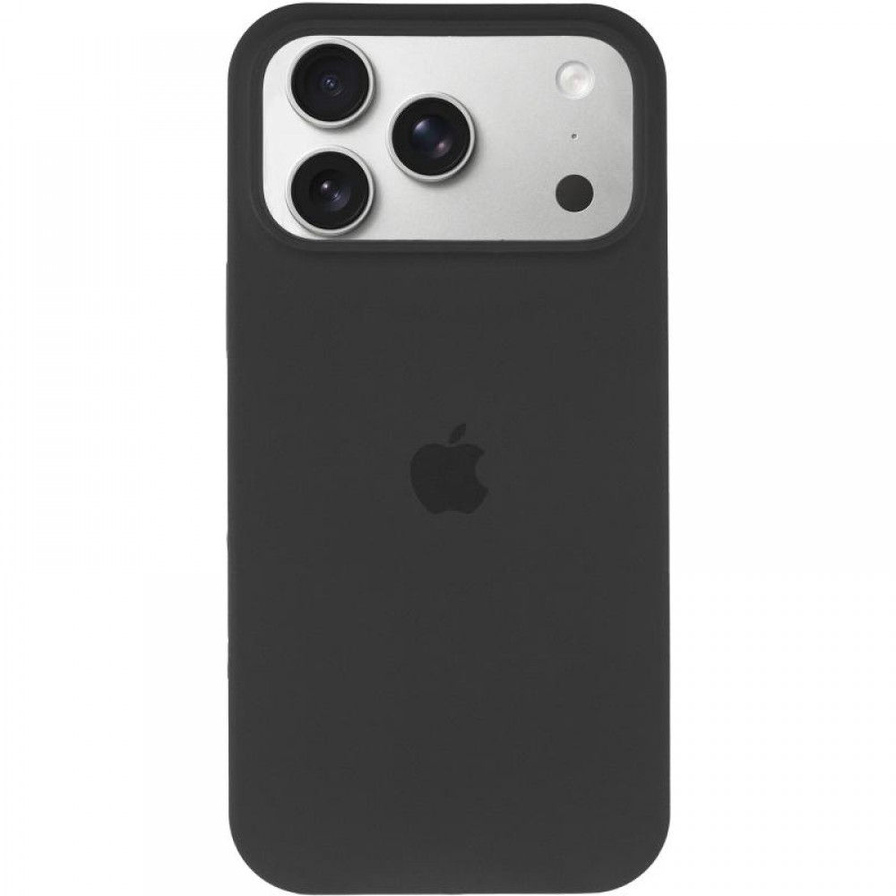 Чохол Silicone Case Full Protective (AA) для Apple iPhone 17 Pro (6.3") Чорний / Black