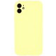 Чохол Silicone Case Full Camera Protective (AA) NO LOGO для Apple iPhone 12 (6.1") Жовтий / Mellow Yellow