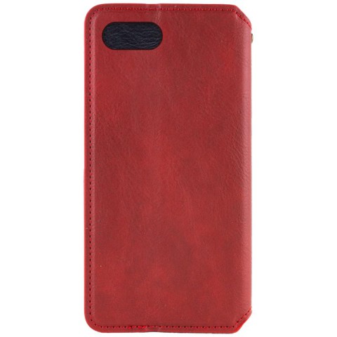 Шкіряний чохол-книжка GETMAN Cubic (PU) для Apple iPhone 7 / 8 / SE (2020) (4.7") Червоний