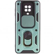 Чохол Ummi Camshield Serge Ring для Xiaomi Redmi Note 9s / Note 9 Pro / 9 Pro Max Зелений