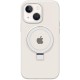 Чохол Silicone Case Full Protective with Ring для Apple iPhone 15 (6.1") White