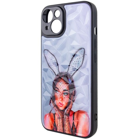 TPU+PC чохол Prisma Ladies для Apple iPhone 14 (6.1") Rabbit